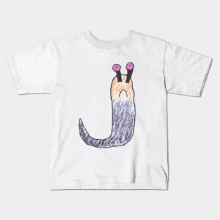 Guiseppe The Brisk Friendly Slug Kids T-Shirt